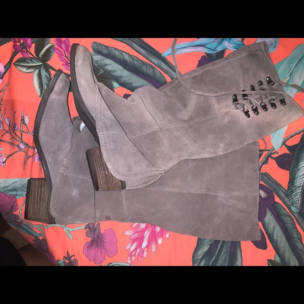 Naughty Monkey Leather Suede Boots